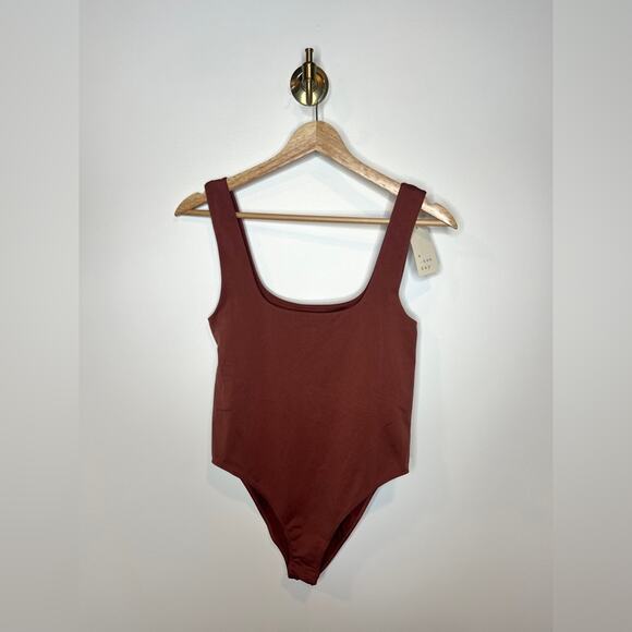 A New Day Rust Bodysuit - Picture 5 of 5